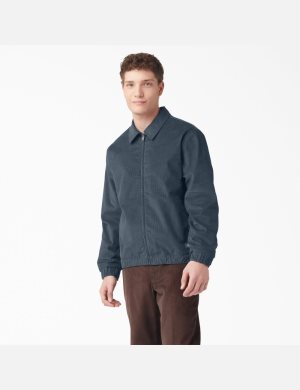 Airforce Blue Dickies Lined Corduroy Coats & Jackets | 459GBDOXY