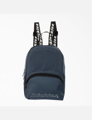 Airforce Blue Dickies Logo Mini Backpacks & Bags | 693OUGTVA