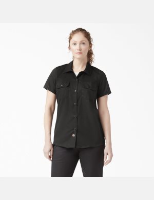 Black Dickies 574 Original Work Top | 287JCXABU