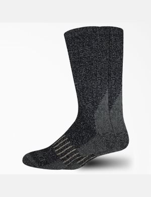 Black Dickies Heavyweight Wool Blend Socks | 860DLGJKC