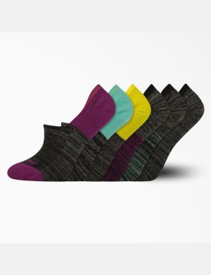 Black Dickies Moisture Control Liner Socks | 759UZTHWL