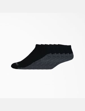 Black Dickies Moisture Control No Show Socks | 954BSENXC