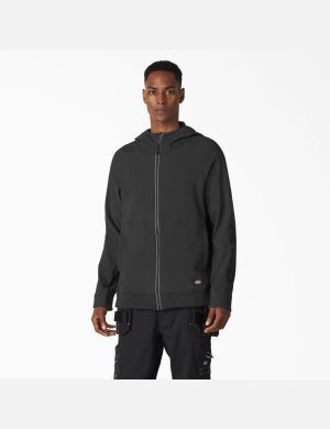 Black Dickies Ultimate ProTect Zip Hoodies | 380RXKGHV