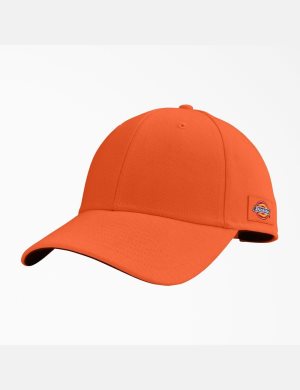 Bright Orange Dickies 874 Twill Hats | 386PRHJKF