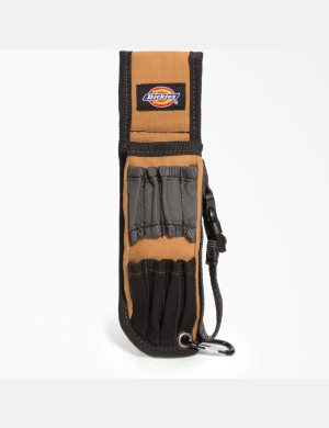 Brown Duck Dickies 9-Compartment Large Pliers & Holder Tool Bags | 918JLVUIC