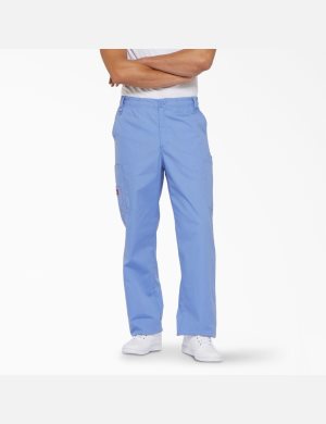 Ceil Blue Dickies EDS Signature Cargo Pants Scrubs | 250QNEVBZ