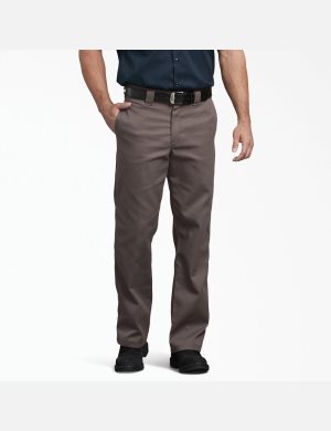 Dark Brown Dickies 874 FLEX Pants | 193IYFMGT