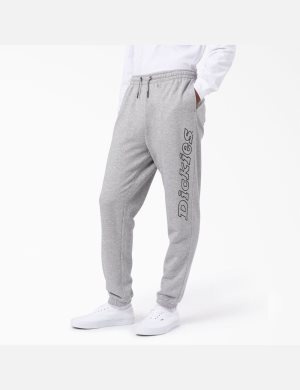 Heather Gray Dickies Uniontown Sweatpants Pants | 548OZHPCL