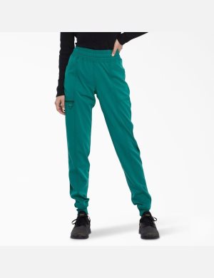 Hunter Green Dickies Balance Jogger Pants Scrubs | 627GHFZXK