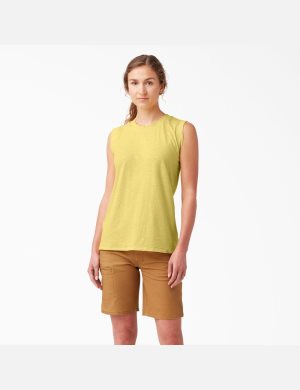 Lemon Zest Dickies Tank Top | 542IYWJNO