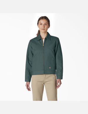 Lincoln Green Dickies Insulated Eisenhower Coats & Jackets | 796WHCMZU