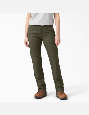 Moss Green Dickies DuraTech Renegade Carpenter Pants | 973WONQBL