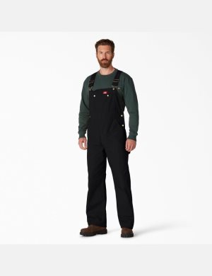 Rinsed Black Dickies Classic Coveralls & Overalls | 395QYLTWH