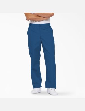 Royal Blue Dickies EDS Signature Cargo Pants Scrubs | 913OIBAXM