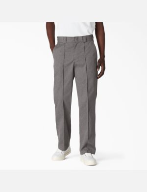 Slate Gray Heather Dickies Regular Single Dye Pants | 068IXCQFA