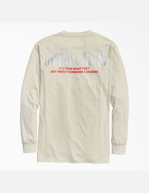 Stone Dickies New York Sunshine x It's True What They Say Long Sleeve T-Shirts | 014ZJLIYN