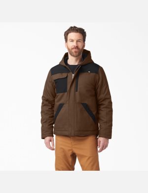 Timber Brown Dickies DuraTech Renegade FLEX Duck Coats & Jackets | 423JCNSTD