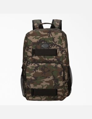 Traditional Camo Dickies Skate Straps Backpacks & Bags | 691PNVKAI