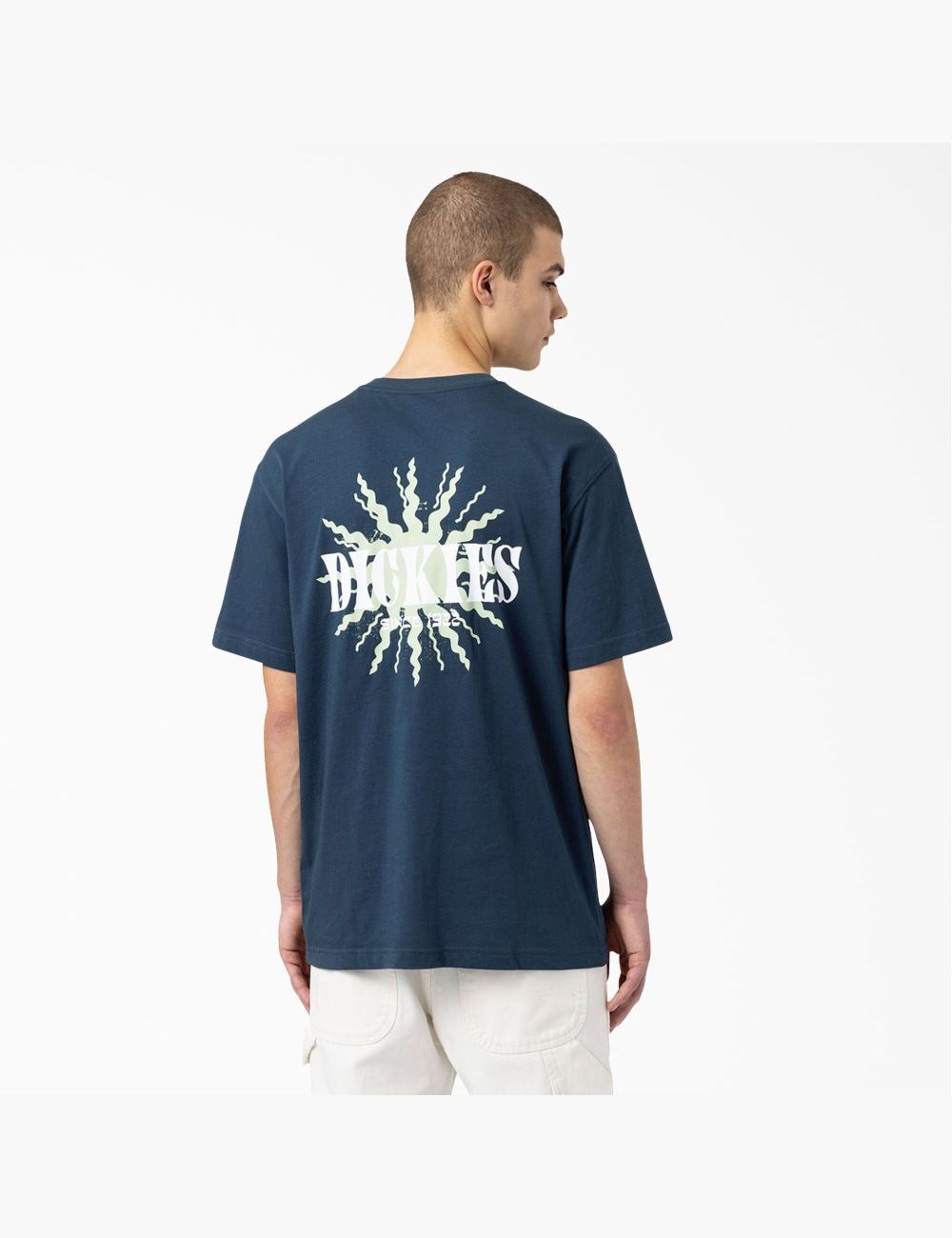 Airforce Blue Dickies Kelso Graphic T-Shirts | 972JNKFBX