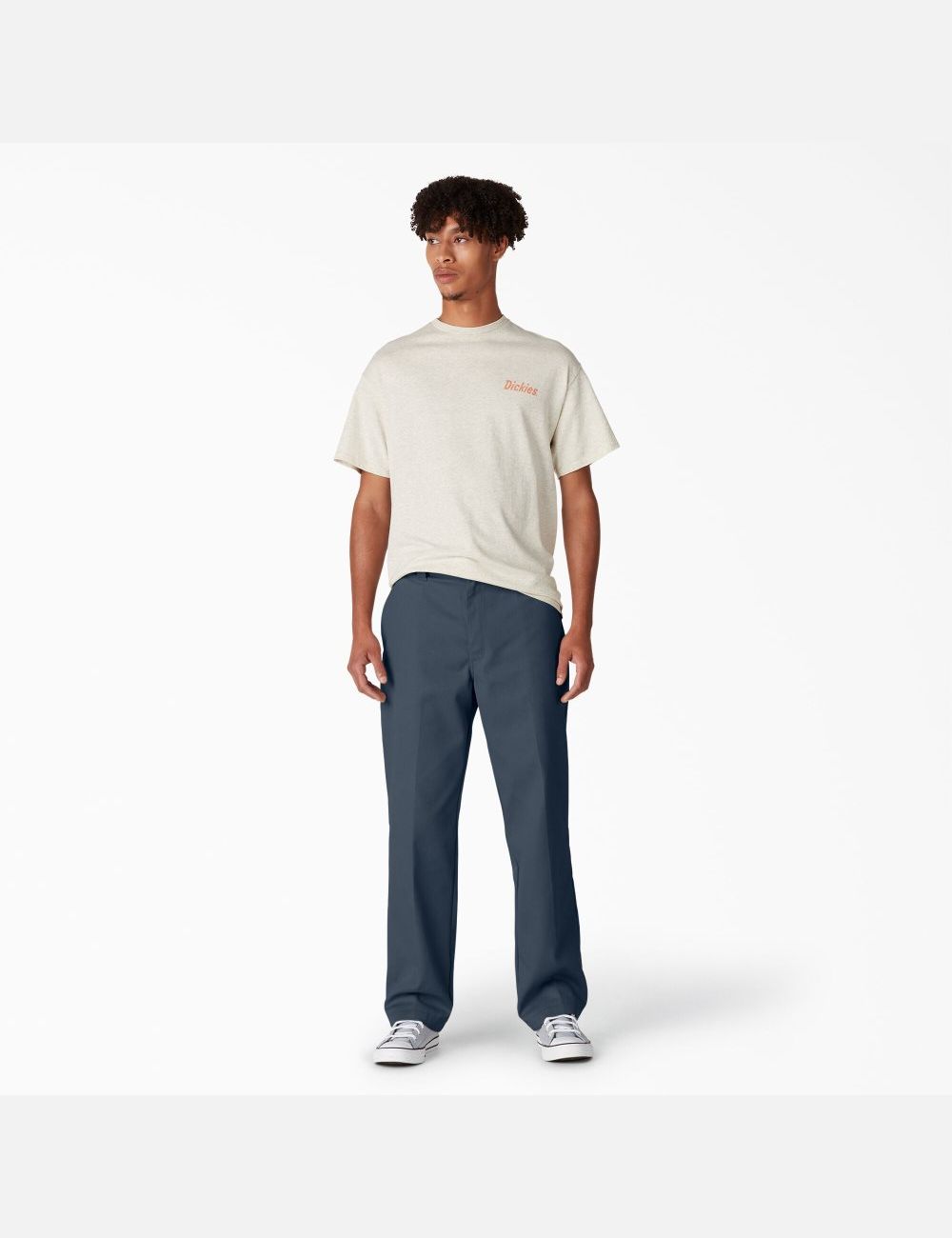 Airforce Blue Dickies Regular Fit Twill Skateboarding Pants | 493PERBWG