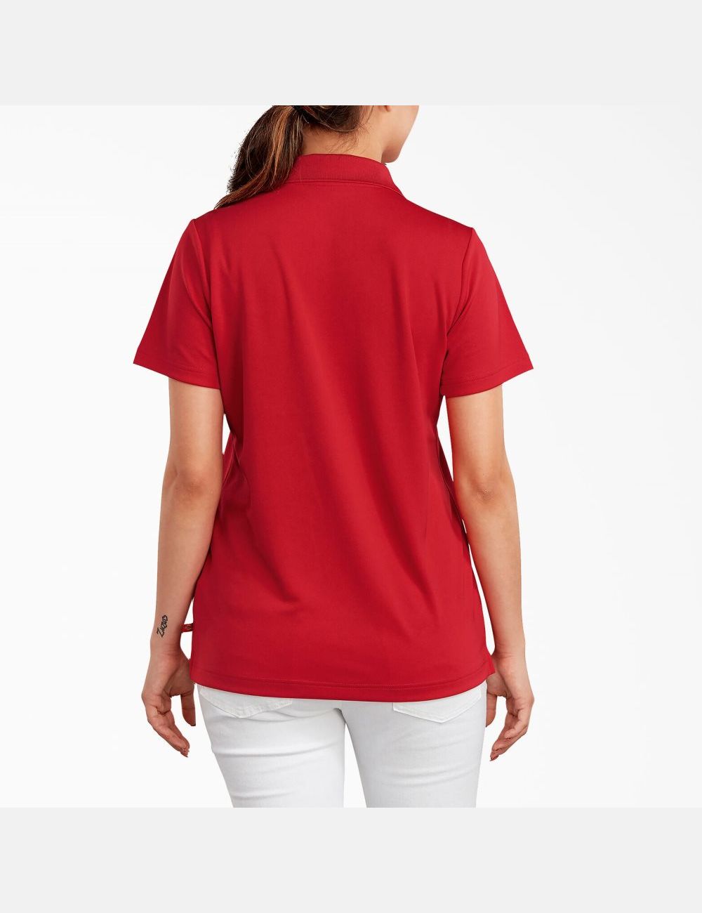 Apple Red Dickies Performance Polo Polo Shirt | 715QRZCXG