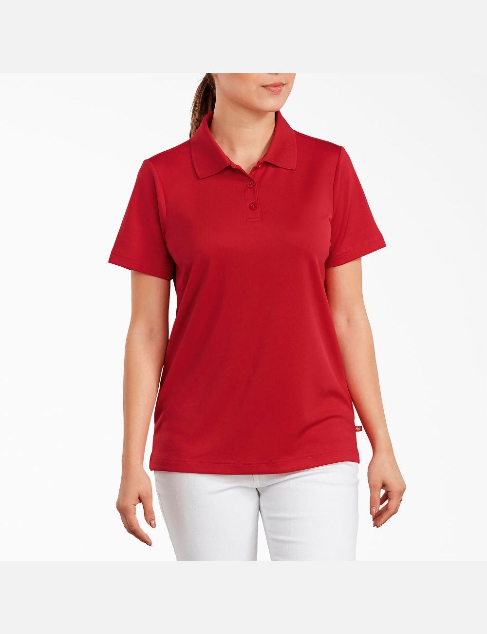 Apple Red Dickies Performance Polo Polo Shirt | 715QRZCXG