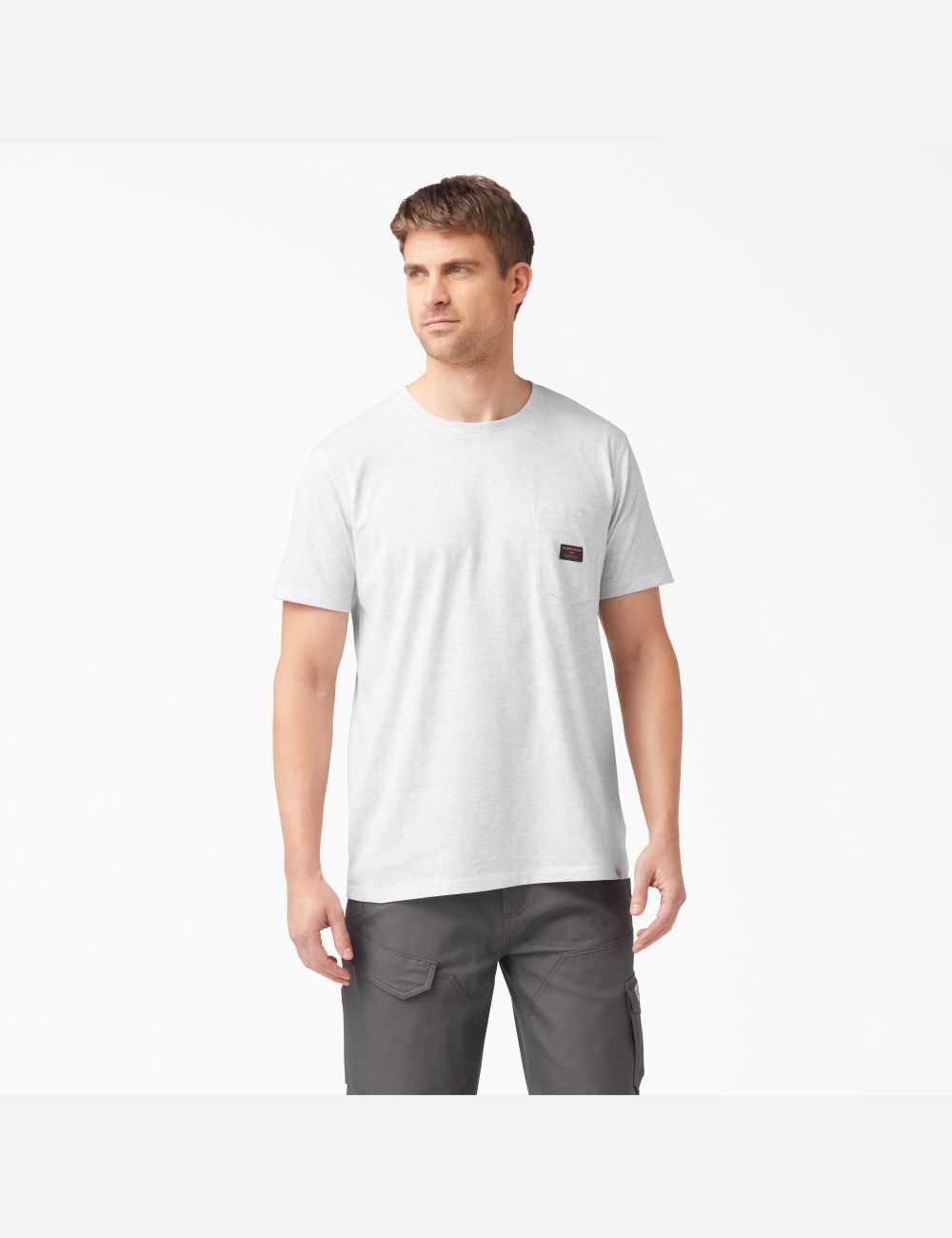 Ash Gray Dickies Traeger x Ultimate Grilling T-Shirts | 628PYLXDV