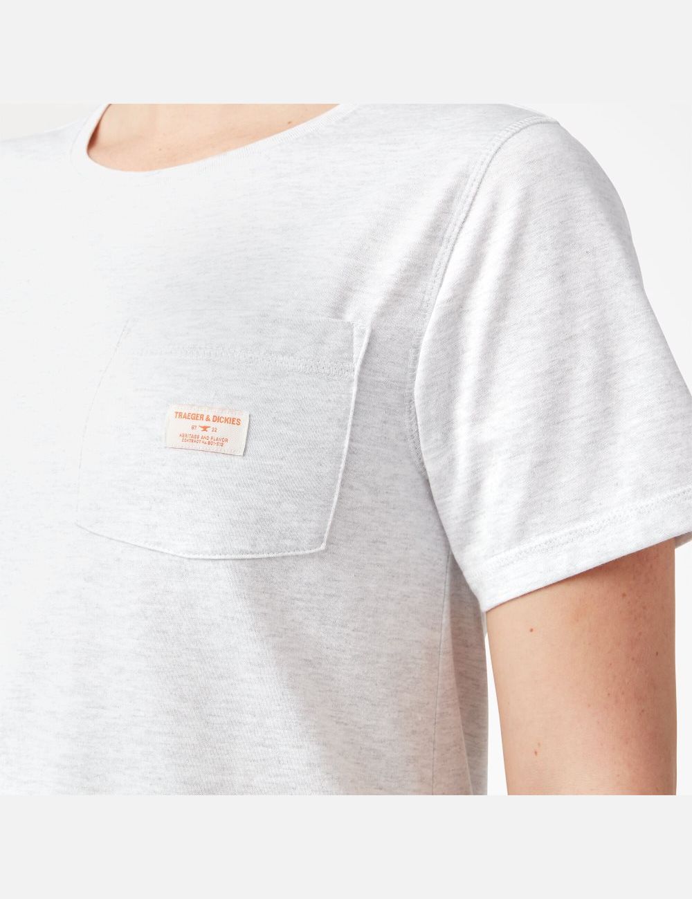 Ash Gray Dickies Traeger x Ultimate Grilling T-Shirts | 836JFZXPR