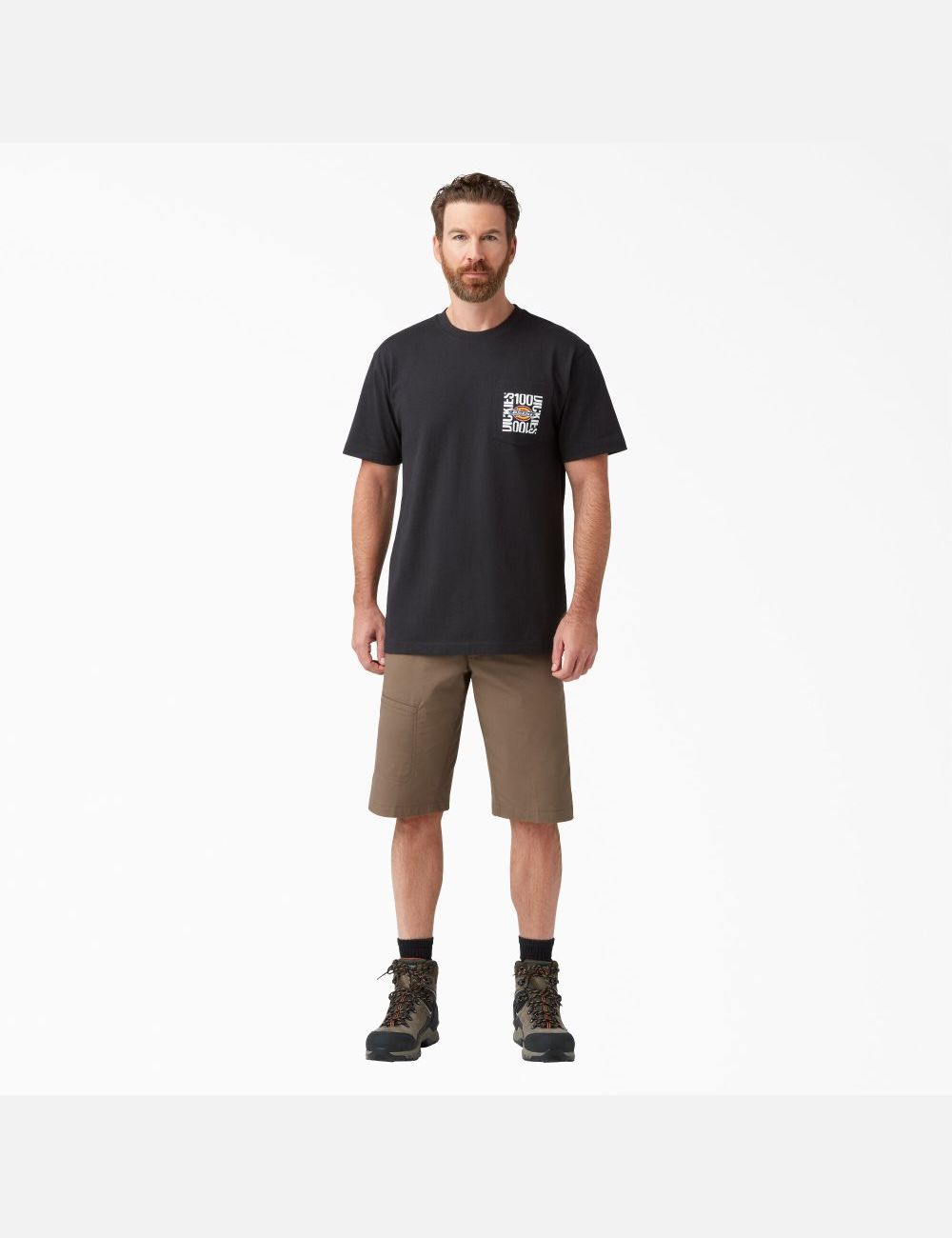 Black Dickies 100 Year Anniversary T-Shirts | 746OFMEBR