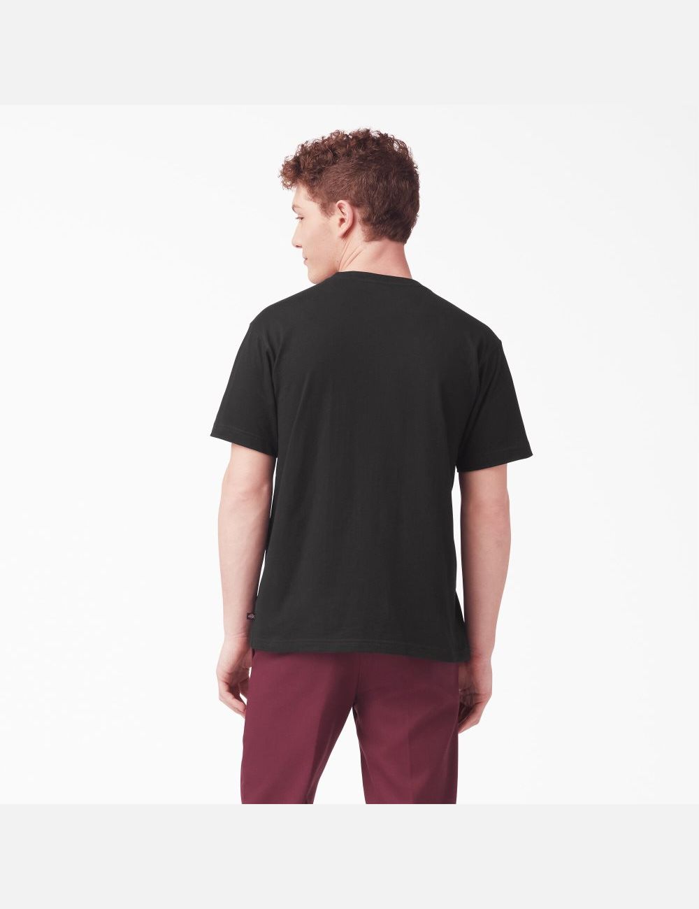 Black Dickies 100 Year Graphic T-Shirts | 852CYIQLW