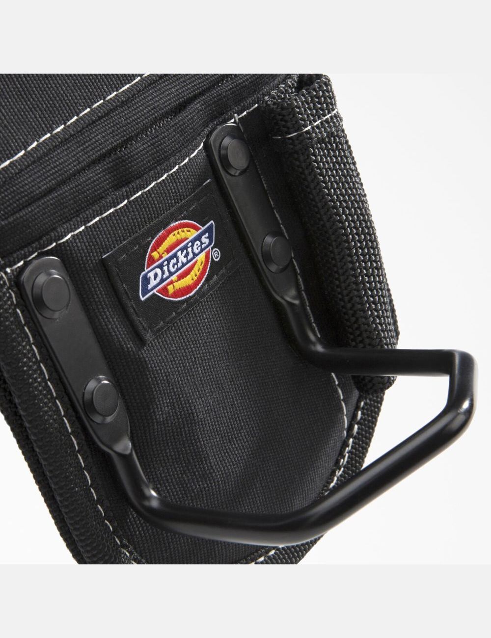 Black Dickies 2-Compartment Hammer Holder Tool Bags | 437WFSHIE