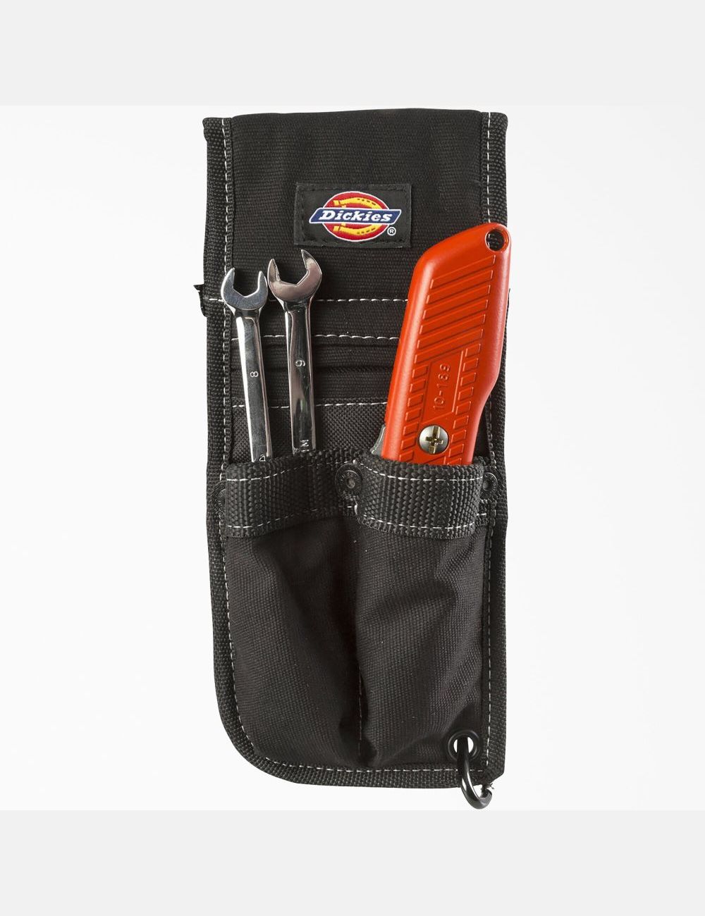 Black Dickies 3-Pocket & Knife Utility Pouch Tool Bags | 051YWMZCP