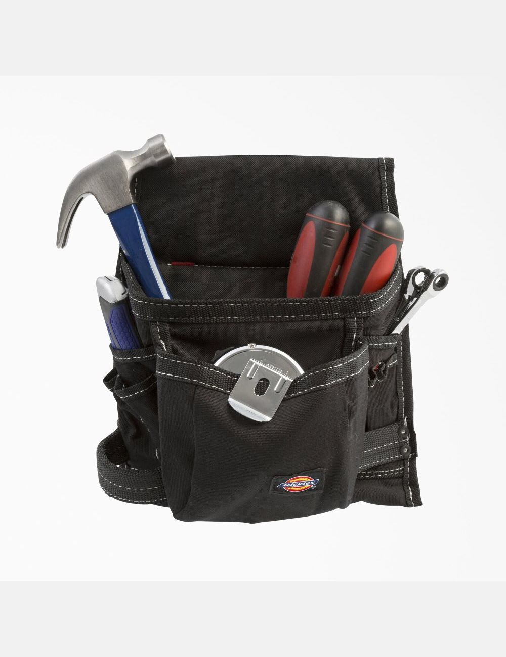 Black Dickies 8-Pocket and Utility Pouch Tool Bags | 978UKZNRT