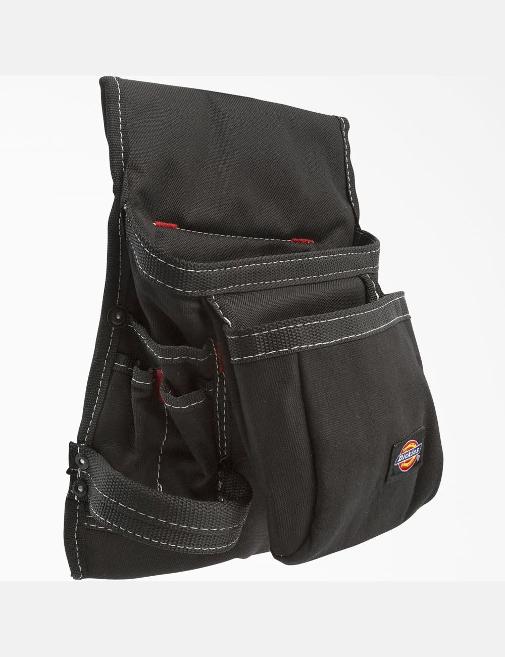 Black Dickies 8-Pocket and Utility Pouch Tool Bags | 978UKZNRT