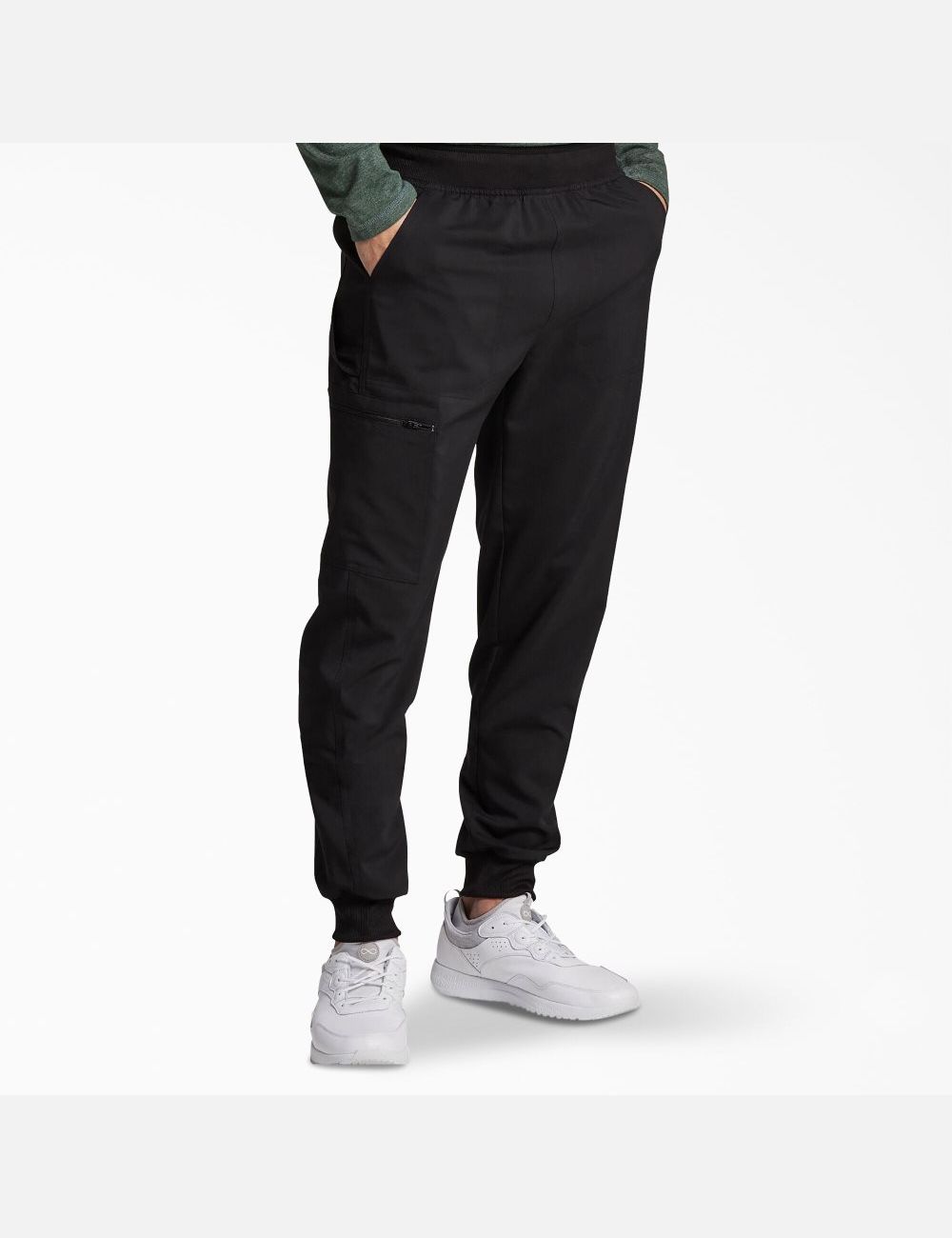 Black Dickies Balance Mid Rise Jogger Pants Scrubs | 432LGXIME