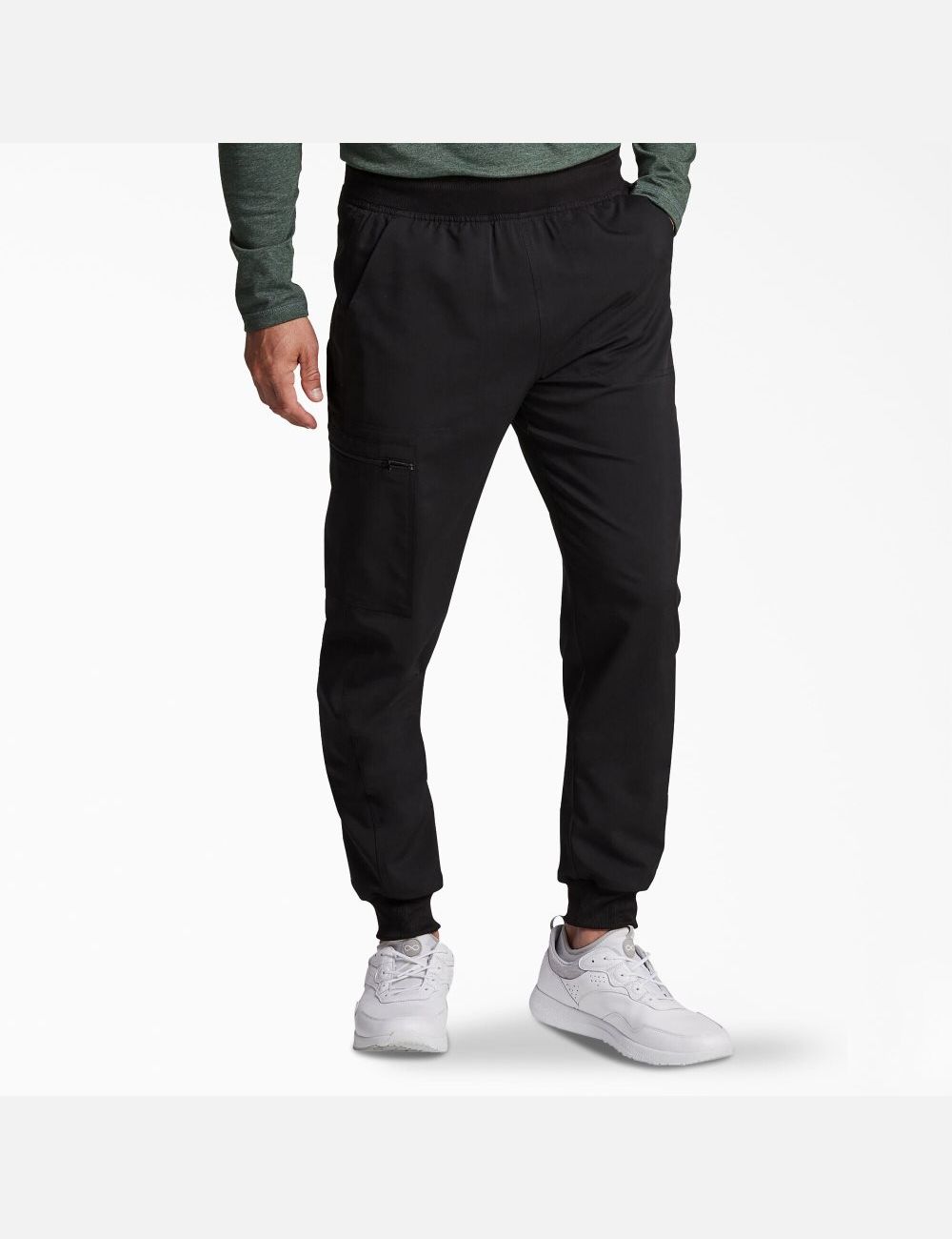 Black Dickies Balance Mid Rise Jogger Pants Scrubs | 432LGXIME