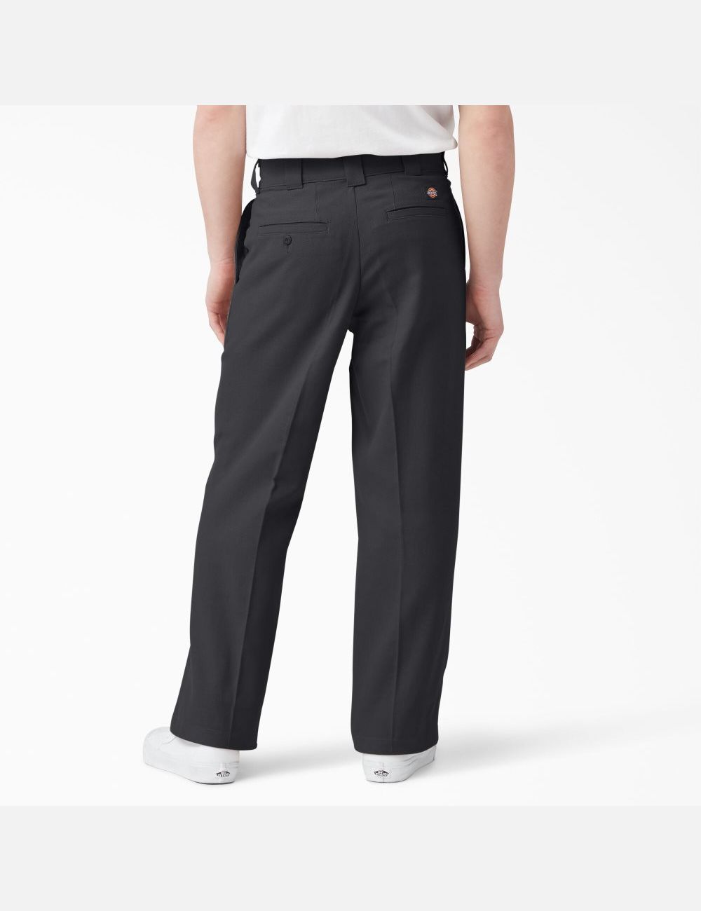 Black Dickies Chatom Pleated Pants | 390WUKPZA