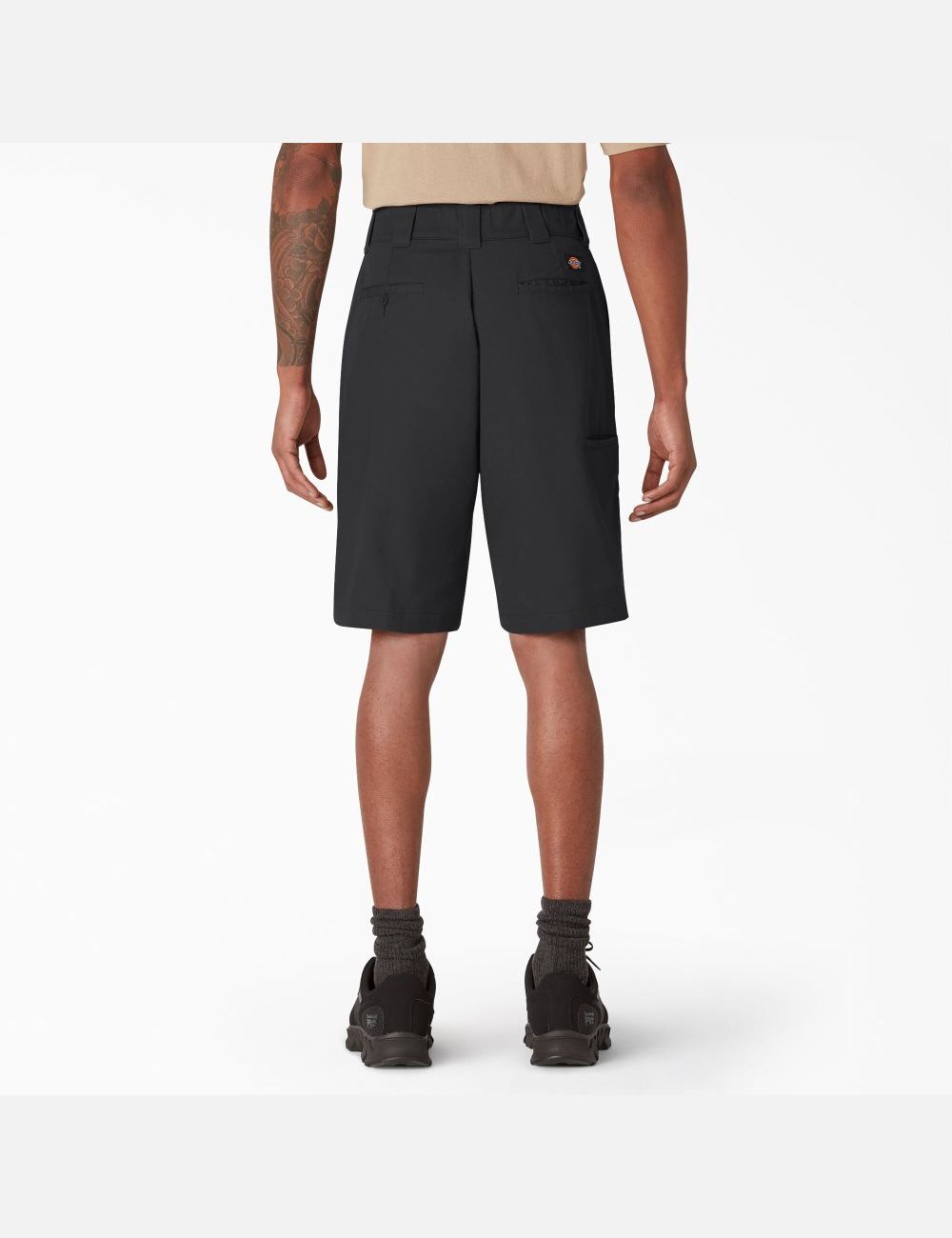 Black Dickies Cooling Active Waist Shorts | 752ICZXHQ