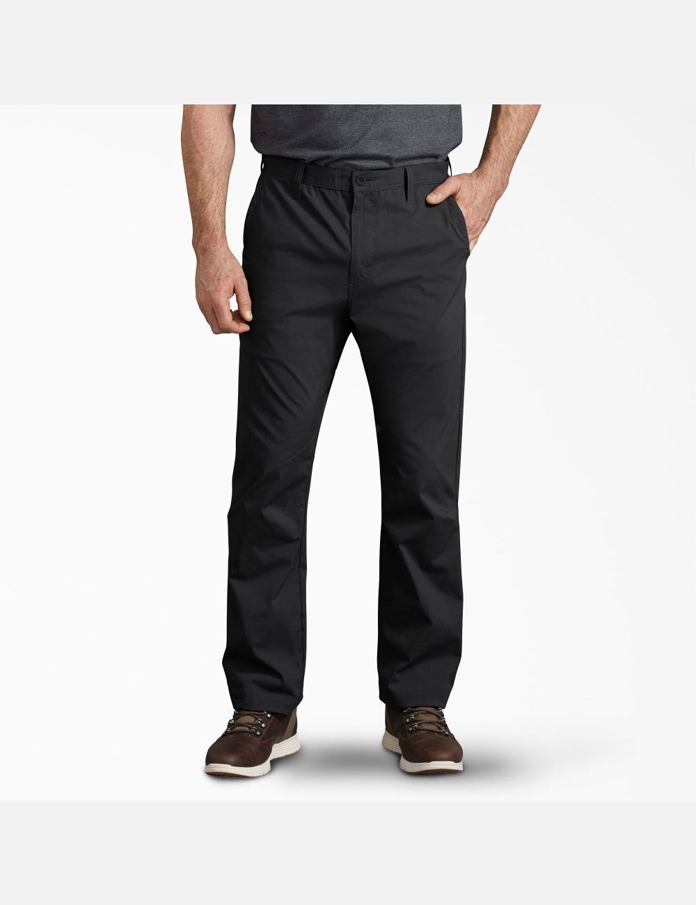 Black Dickies Cooling Hybrid Utility Work Pants | 589ZGHFRB