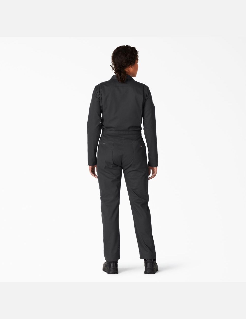 Black Dickies Cooling Long Sleeve Coveralls | 931NSHXDJ