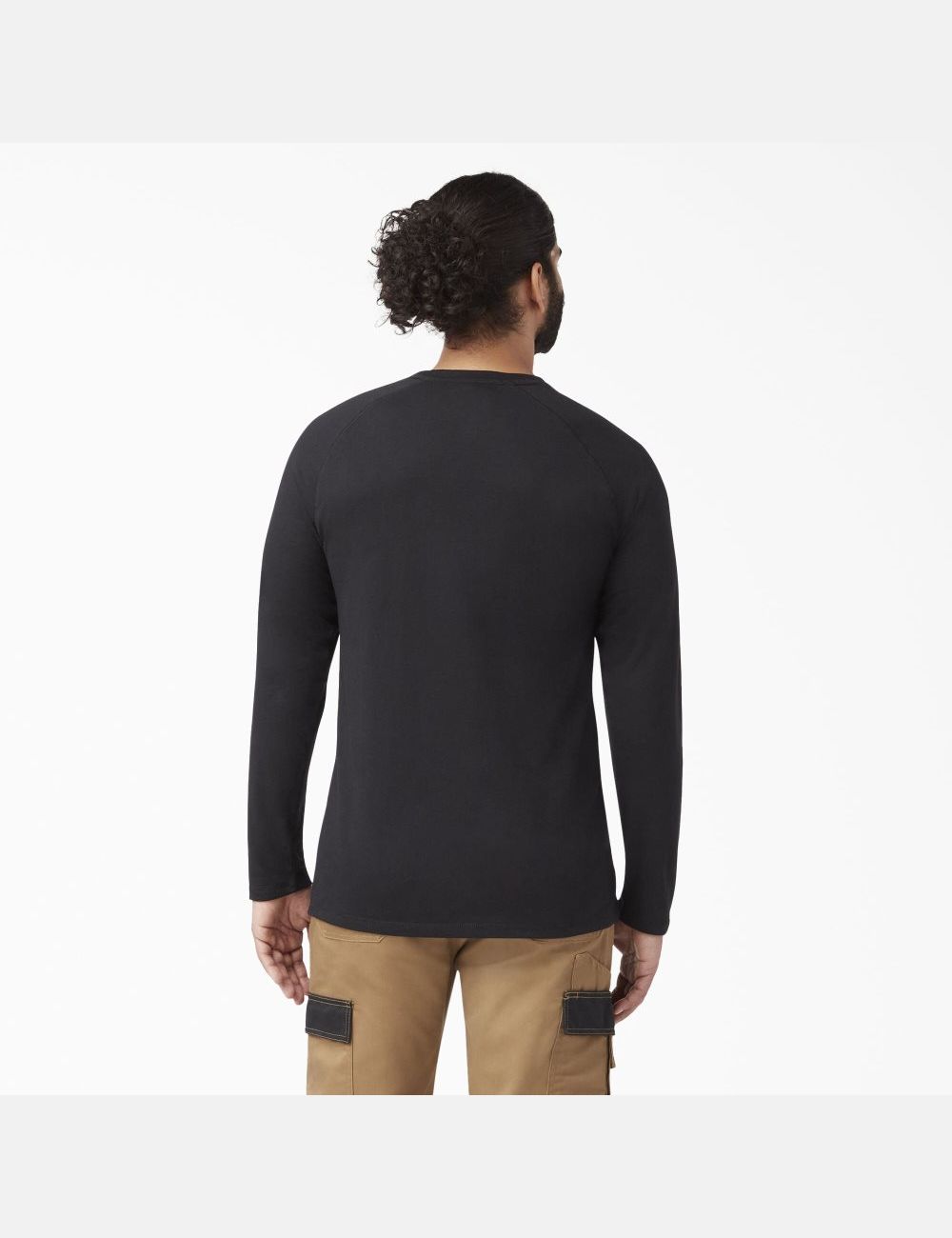 Black Dickies Cooling Long Sleeve T-Shirts | 916KPCUXT