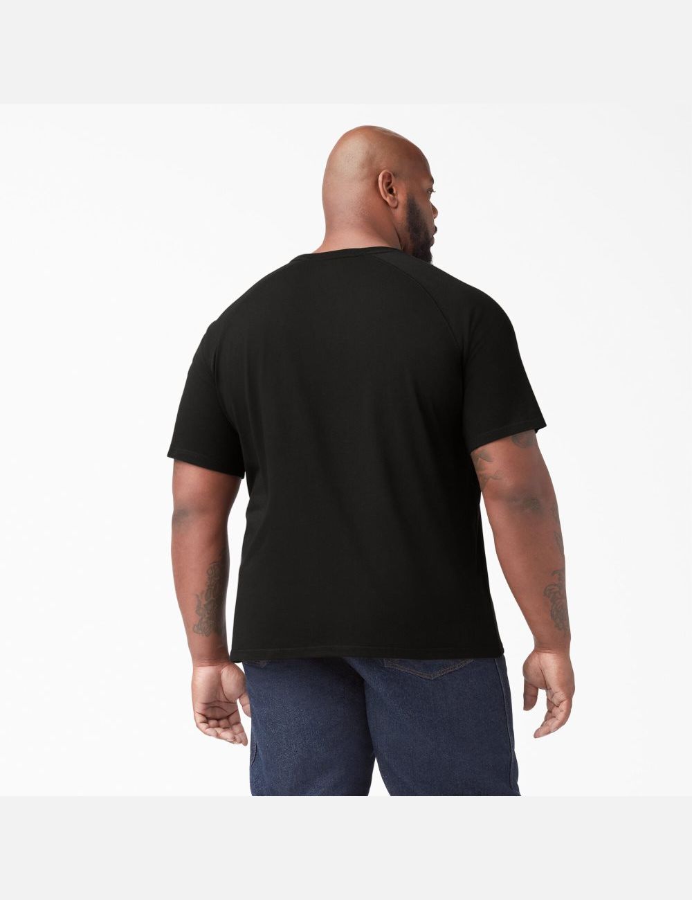 Black Dickies Cooling Short Sleeve Shirts | 621MBYCOL