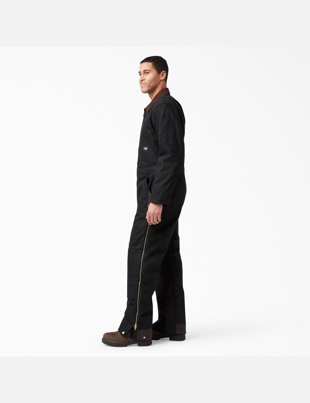 Black Dickies Duck Insulated Coveralls & Overalls | 501BWSKML