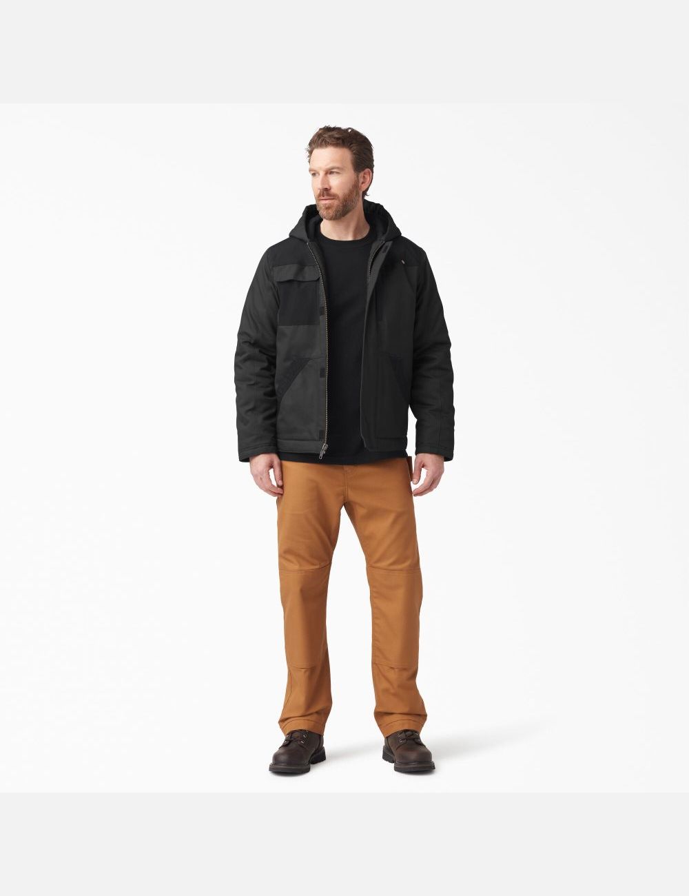 Black Dickies DuraTech Renegade FLEX Duck Coats & Jackets | 594AKGTBR