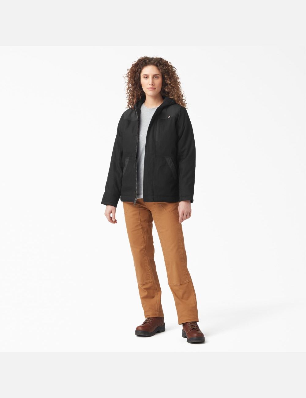 Black Dickies DuraTech Renegade Insulated Coats & Jackets | 621DKOMQE