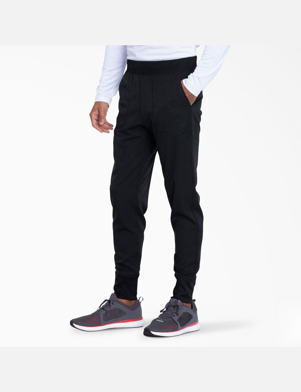 Black Dickies Dynamix Jogger Pants Scrubs | 964HNXCKV