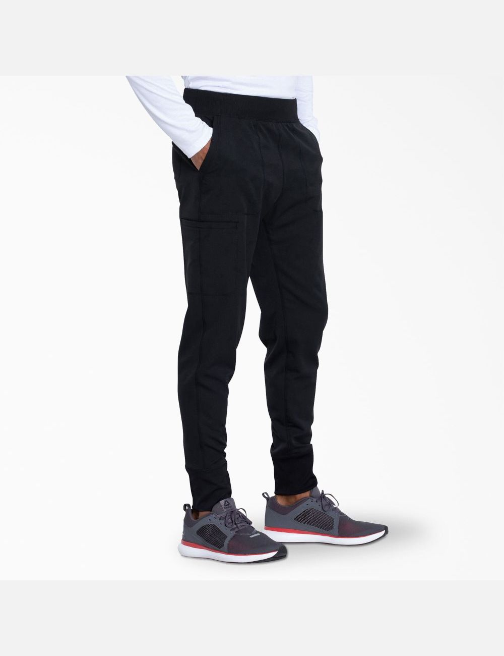 Black Dickies Dynamix Jogger Pants Scrubs | 964HNXCKV