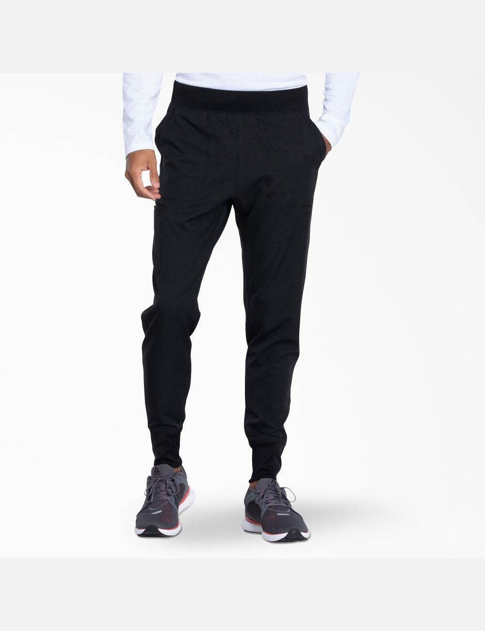 Black Dickies Dynamix Jogger Pants Scrubs | 964HNXCKV