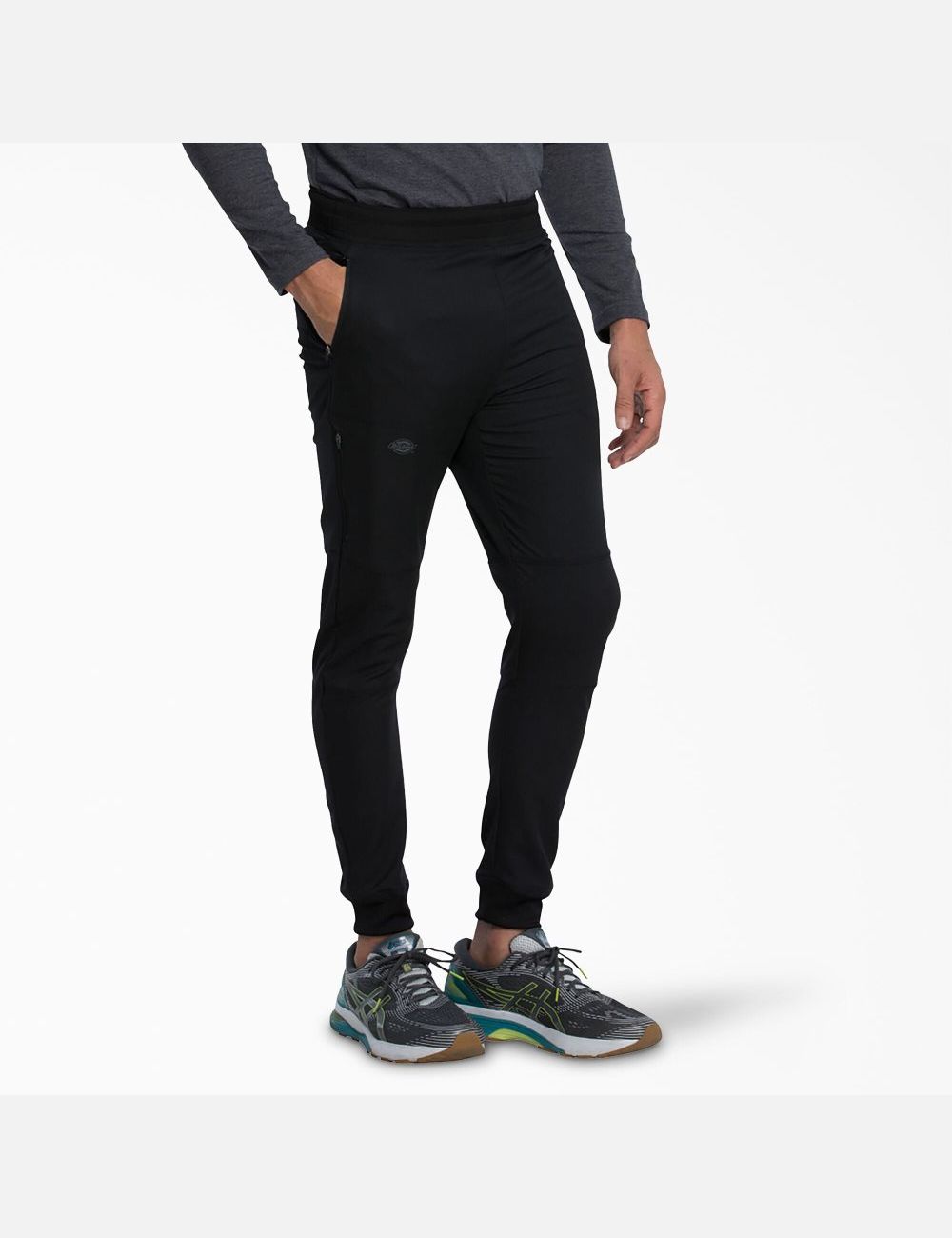 Black Dickies Dynamix Natural Rise Jogger Pants Scrubs | 290QDVPMR