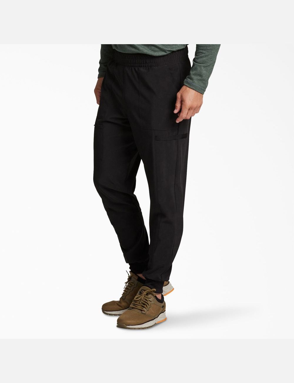 Black Dickies EDS Essentials Mid Rise Jogger Pants Scrubs | 037LFWJDS